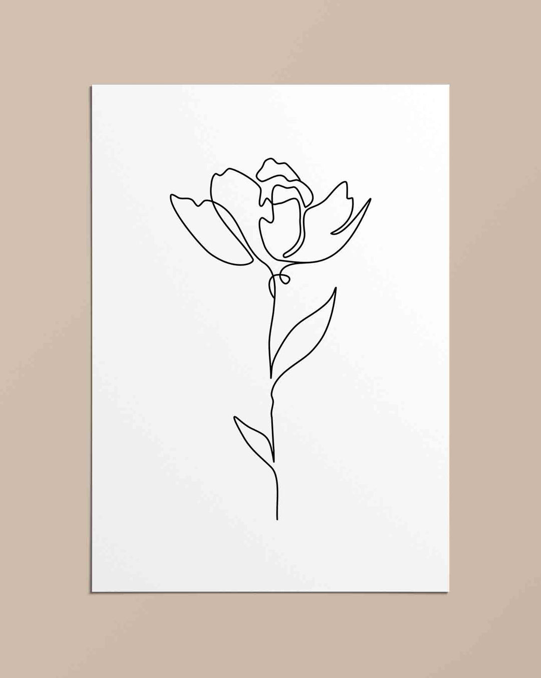 Rose - Poster - Linewand